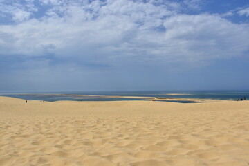 Fototapeta na wymiar Dune du Pilat an der französichen Atlantikküste