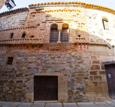 Mudejar House, Caceres, Spain. Building from the 14th century