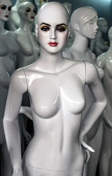 female mannequin dummy plastic