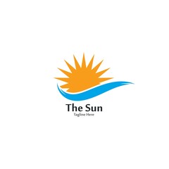 sun Logo Icon Vector illustration