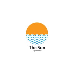 sun Logo Icon Vector illustration