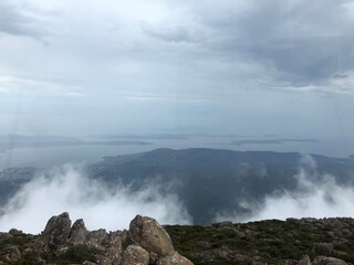 Blow hole near the sea Kiama Australia