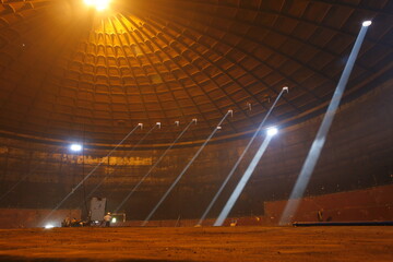 Steel tank from the inside during renovation © Brainiac