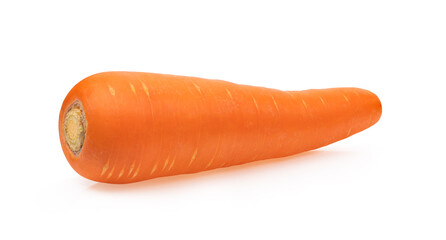 carrot on white background