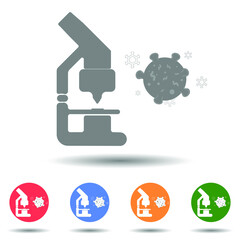 Coronavirus COVID-19 research vaccine vector with isolated background