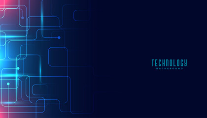 Fototapeta premium technology circuit lines digital background design