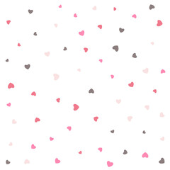 nice love small hearts pattern background design