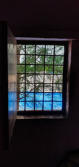 stained window