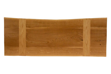 Exclusive natural wood worktop, empty of wood table top.