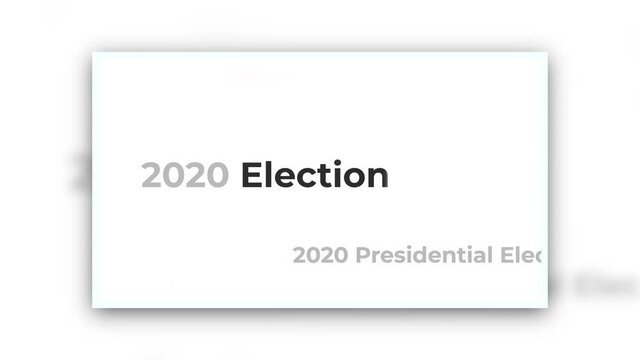 Vote 2020 in USA. Usa debate of president voting. Political election campaign. Concept for election vote theme background. Presidential Election. 2020 United States of America Presidential Election.