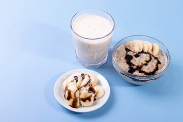 oat meal banana porridge