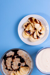 oat meal banana porridge