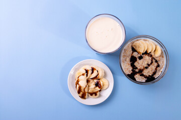 oat meal banana porridge