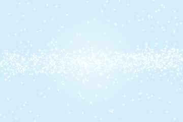 glittering stars bokeh and blue background