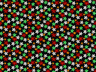 seamless flowers pattern, floral print.