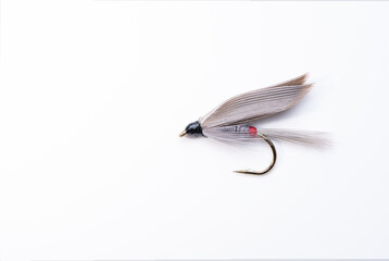 Traditional hand tied Wet Fly Fishing fly - Iron Blue Dun