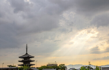 京都の八坂の塔
