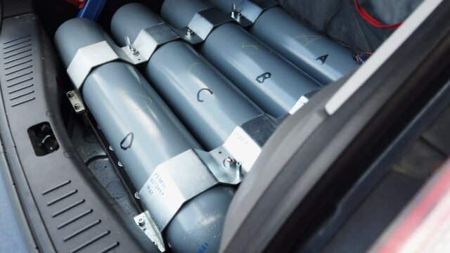 Methanol Tank of Alternative energy driven modern car