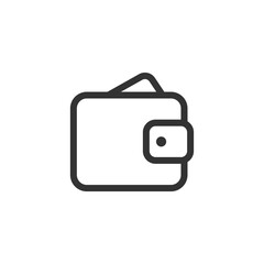 Wallet icon. Purchase symbol modern, simple, vector, icon for website design, mobile app, ui. Vector Illustration