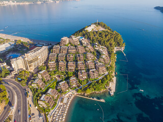 The view of Becici Budva, Montenegro