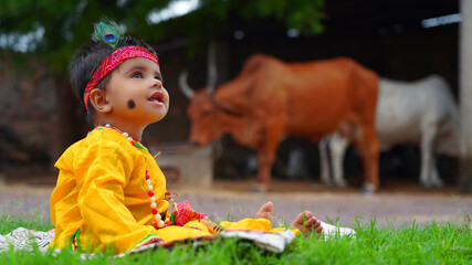Little baby Krishna