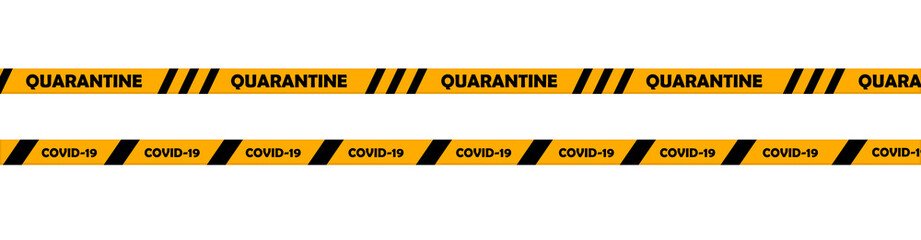 covid-19 caution tape, quarantine danger  stripes on white, stop coronavirus covid-19 concept, biohazard, dangerous,  tapes, warning tape corona sign 