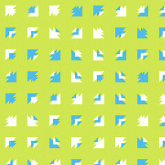 Abstract Color Halftone Dots generative art background illustration