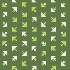 Abstract Color Halftone Dots generative art background illustration