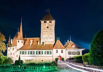 Spiez Castle in Switzerland