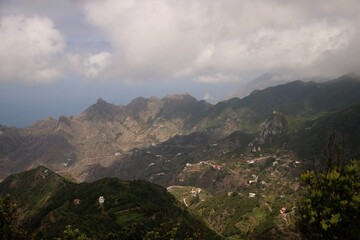 landscape with clouds
