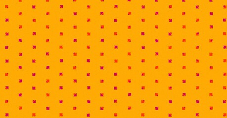 Abstract Color Halftone Dots generative art background illustration