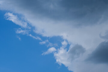 Fototapeta premium Blue sky with clouds