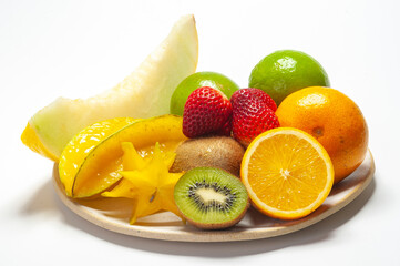 Naklejka na ściany i meble fruta fresca para suco