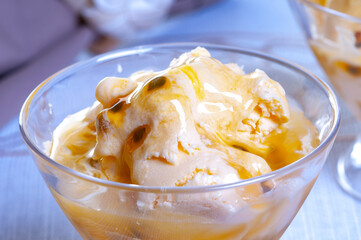 survey natural de maracujá fruta tropical