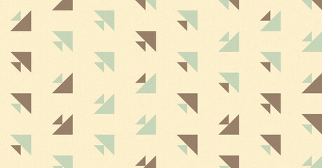 Abstract Color Halftone Dots generative art background illustration