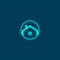 Real estate logo, House logo design vector, Corporate home logo, Building developer business logo.