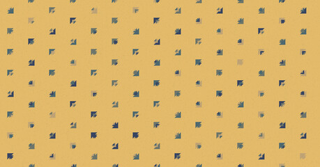 Abstract Color Halftone Dots generative art background illustration