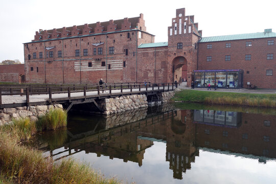 The historic castle of malmohus situated in the swedish city of Malmo.