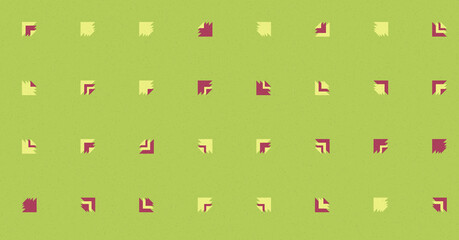 Abstract Color Halftone Dots generative art background illustration