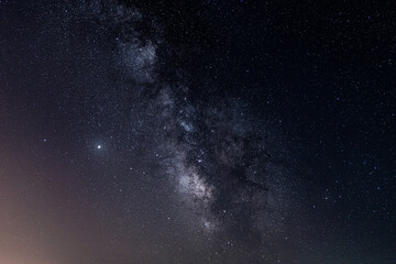 Fototapeta na wymiar Milky Way galaxy in the night sky