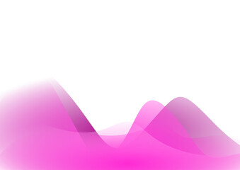 abstract color background with wave and copy space for text