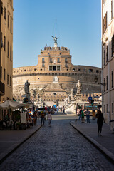 Sant'Angelo Castle in Rome. 