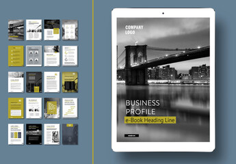 Business Profile Ebook Layout 