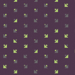 Abstract Color Halftone Dots generative art background illustration