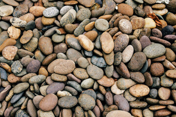 Pebbles stone background 