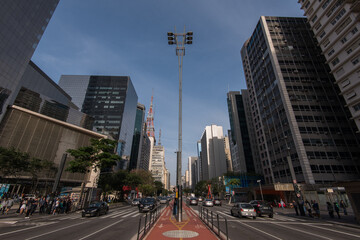 Paulista Avenue is one of the most important financial centers of the city and is a popular place to visit among locals and city guests.