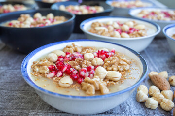Traditional delicious Turkish dessert; Ashura (Asure)