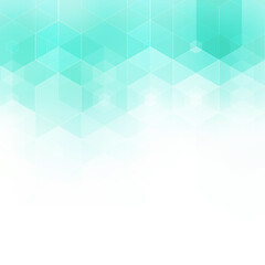 Obraz premium hexagon blue background. layout for advertising. eps 10