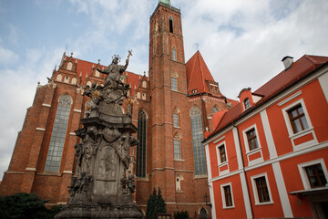 Fototapeta premium old architecture of Wroclaw