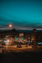 Prescott at night